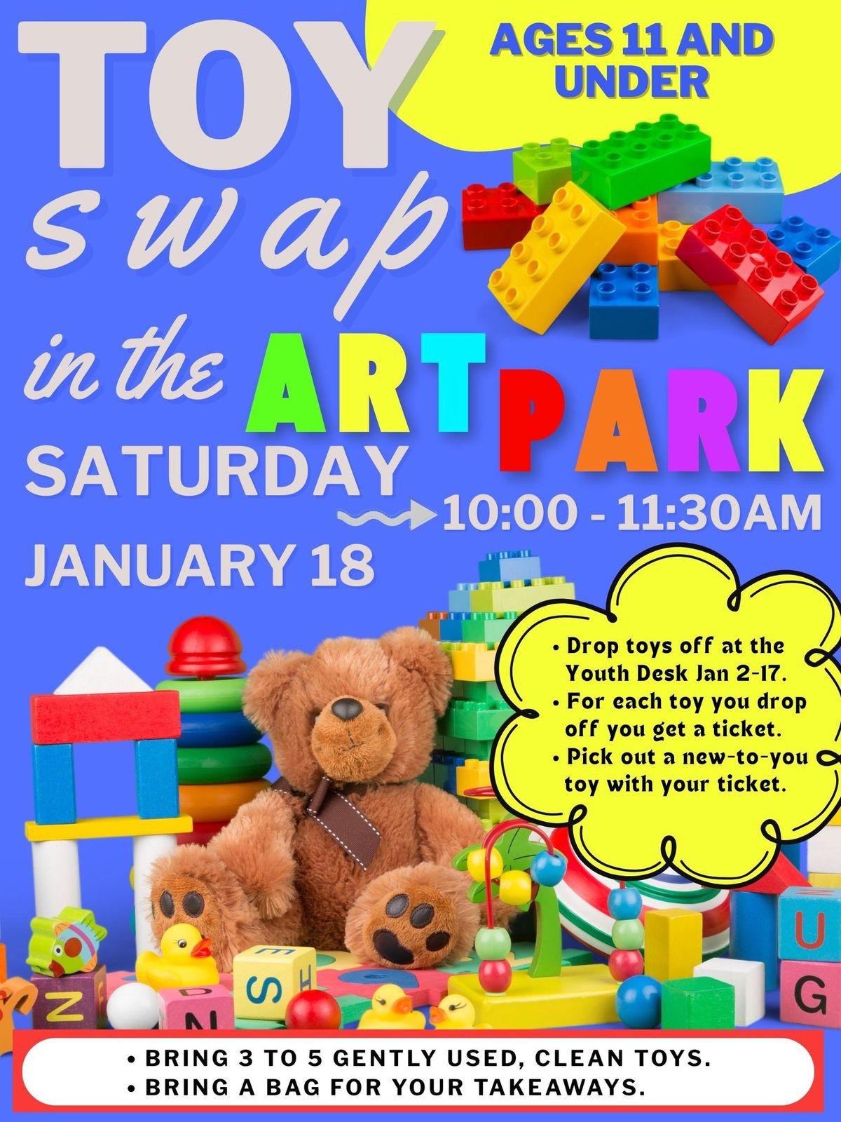 Toy Swap in the Art Park 