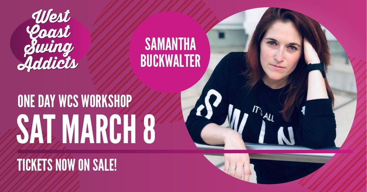 West Coast Swing Workshop with Samantha Buckwalter