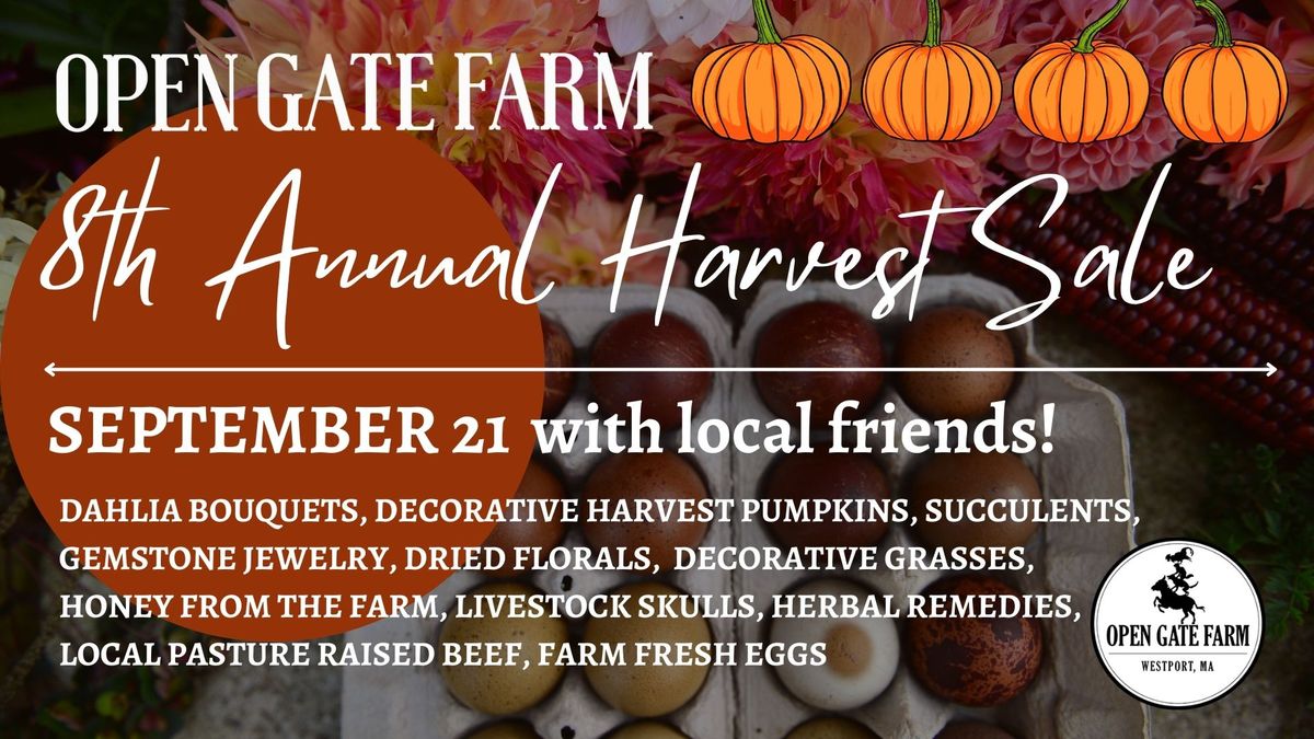 8th Annual Open Gate Farm Harvest Sale