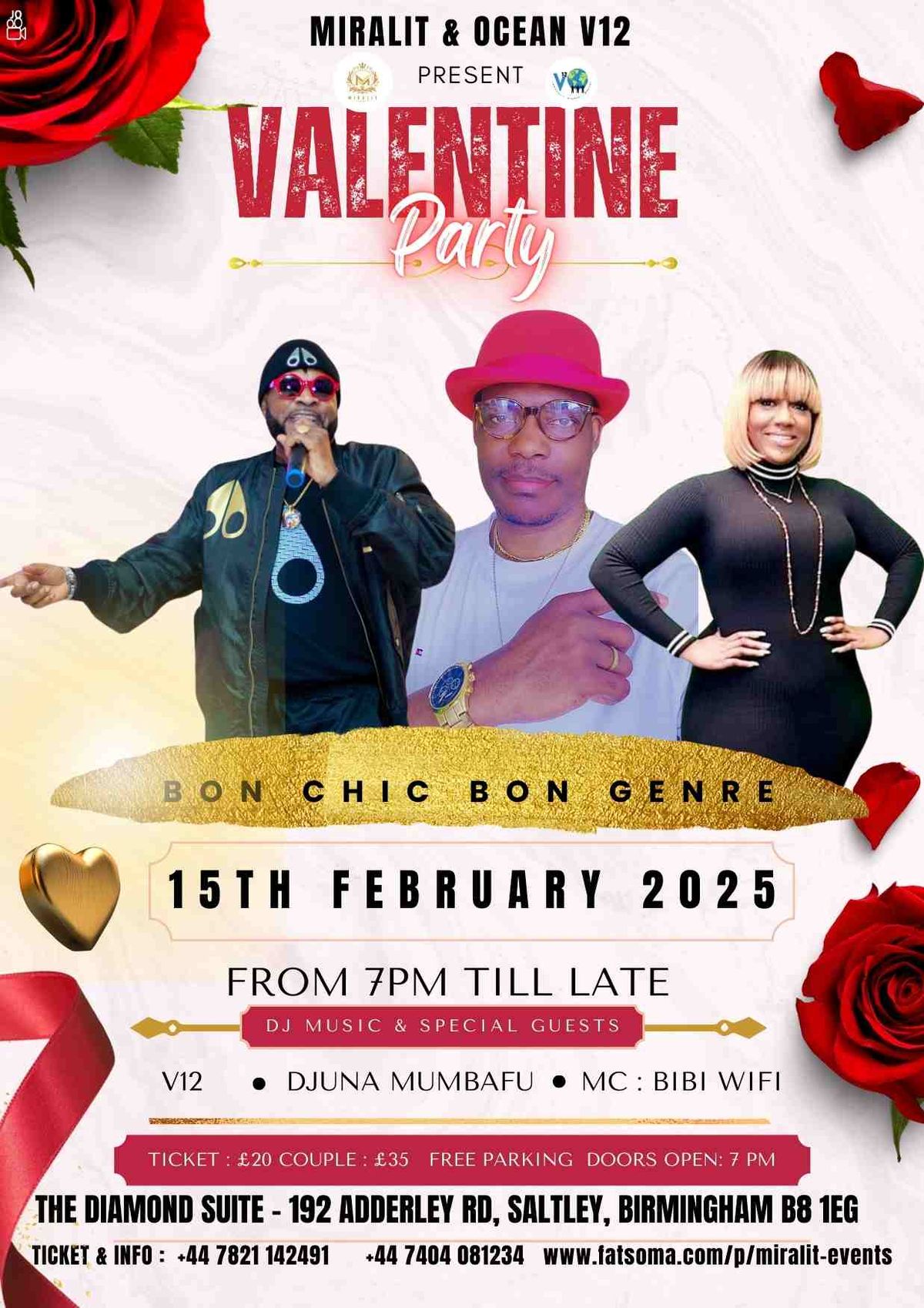  VALENTINE PARTY 2025: Bon chic Bon genre