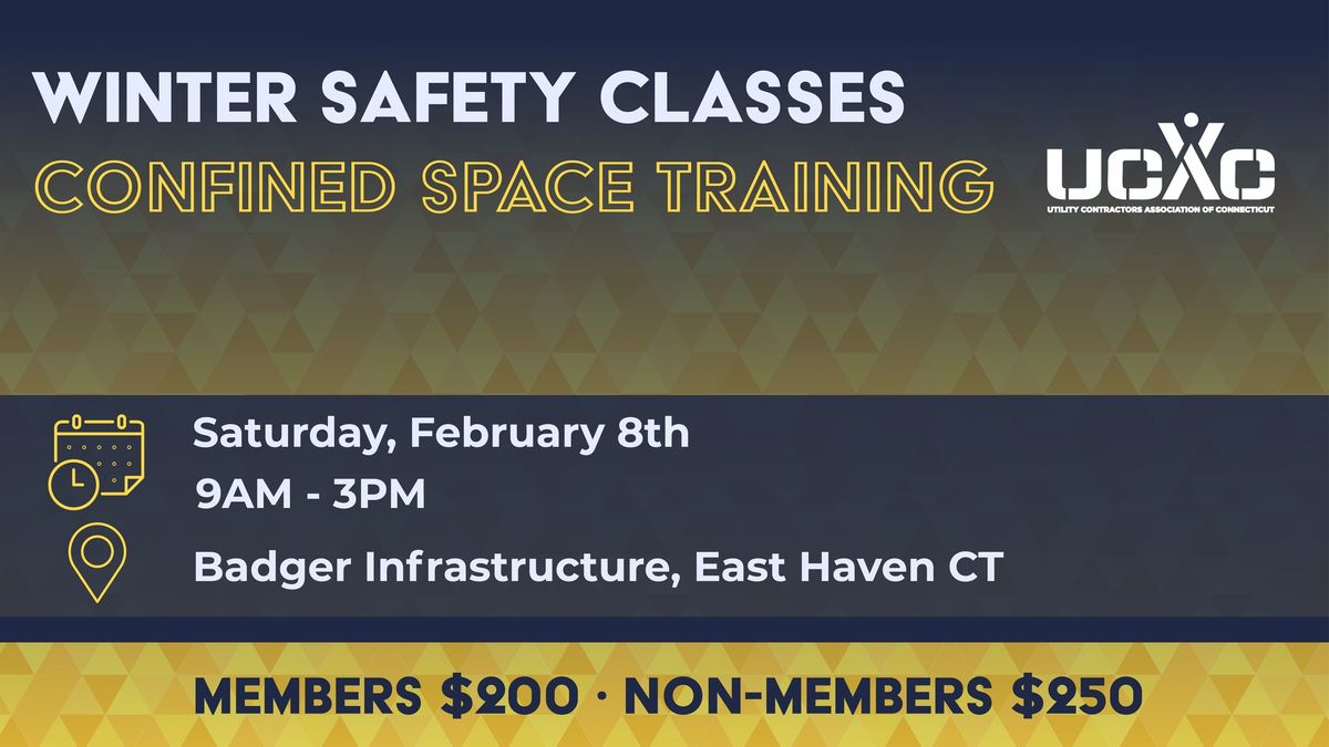 UCAC Confined Space Training