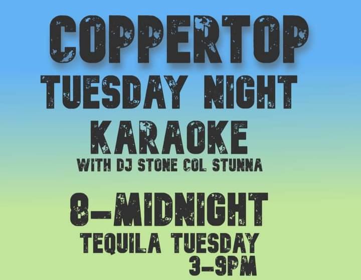 Karaoke Tuesday Nights in Huntsville at The CopperTop