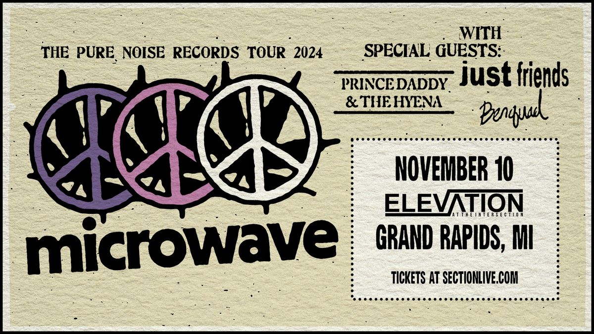 Microwave - The Pure Noise Records Tour 2024 at Elevation - Grand Rapids, MI