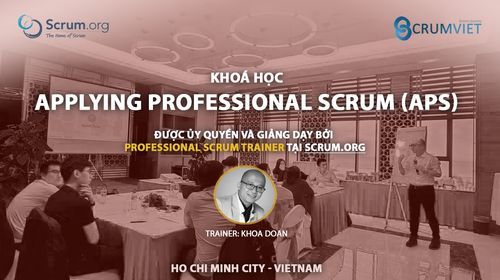Kho\u00e1 H\u1ecdc Applying Professional Scrum (APS) - Th\u00e1ng 10 2021