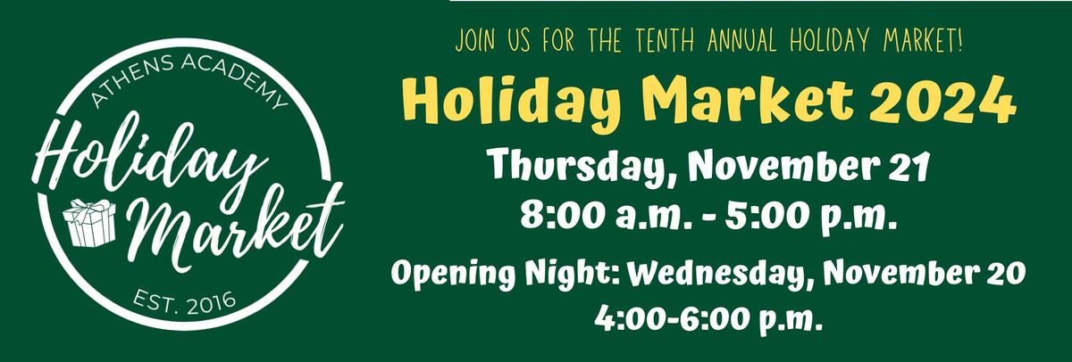 10th Annual Holiday Market