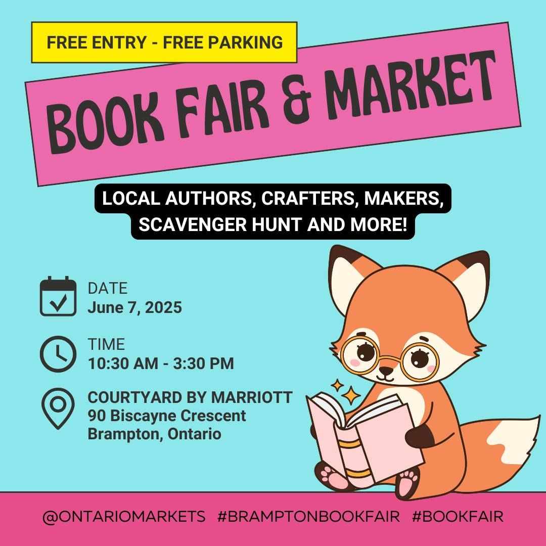 Brampton Book Fair and Market! Courtyard by Marriott