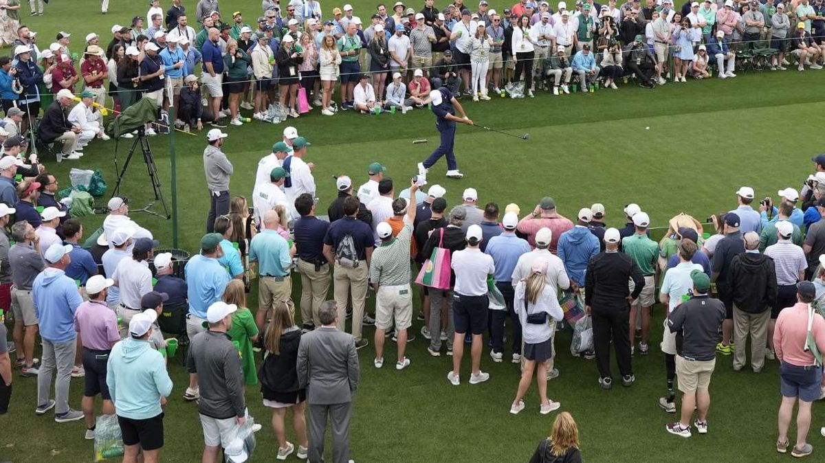 Masters Golf Tournament - Tuesday Practice