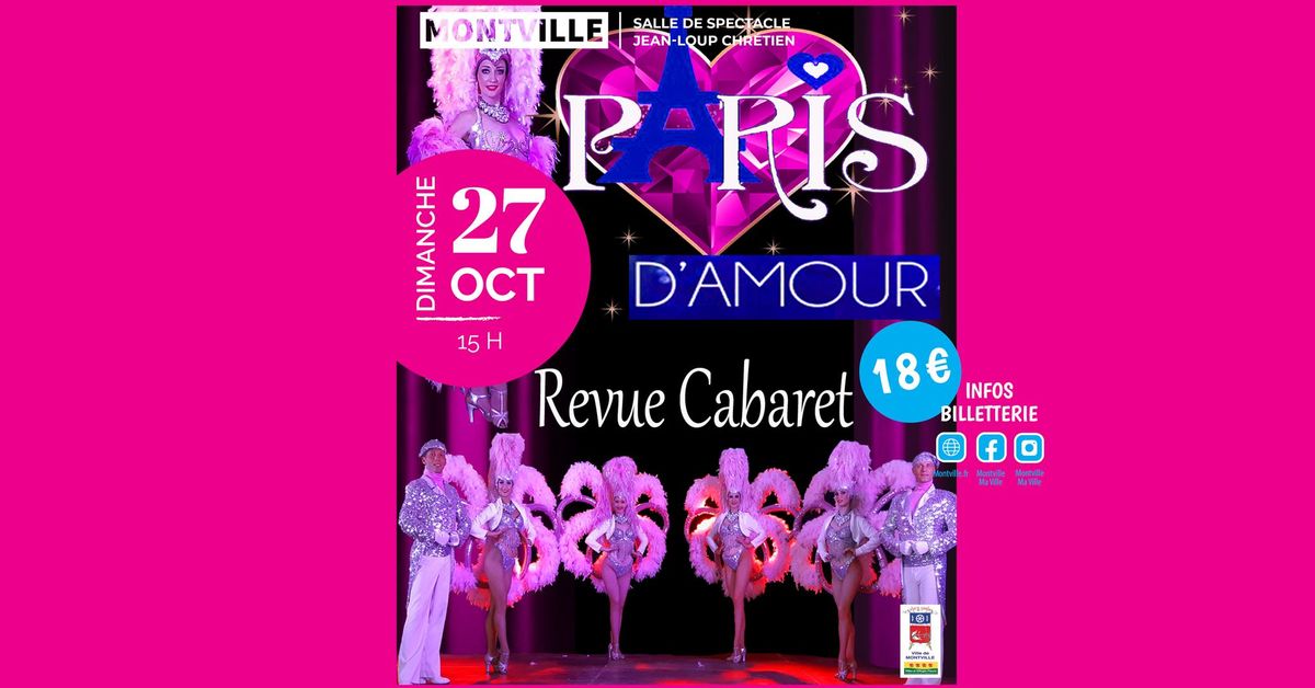 Revue Cabaret Paris d'amour