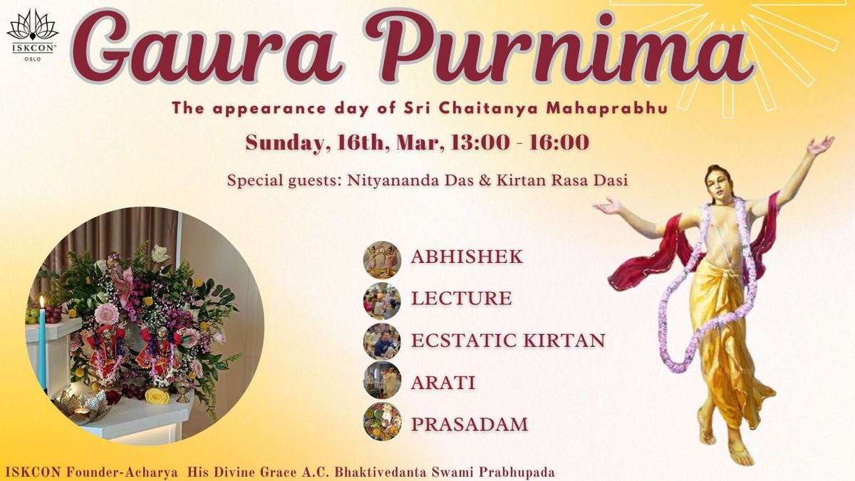 Gaura Purnima Celebration 