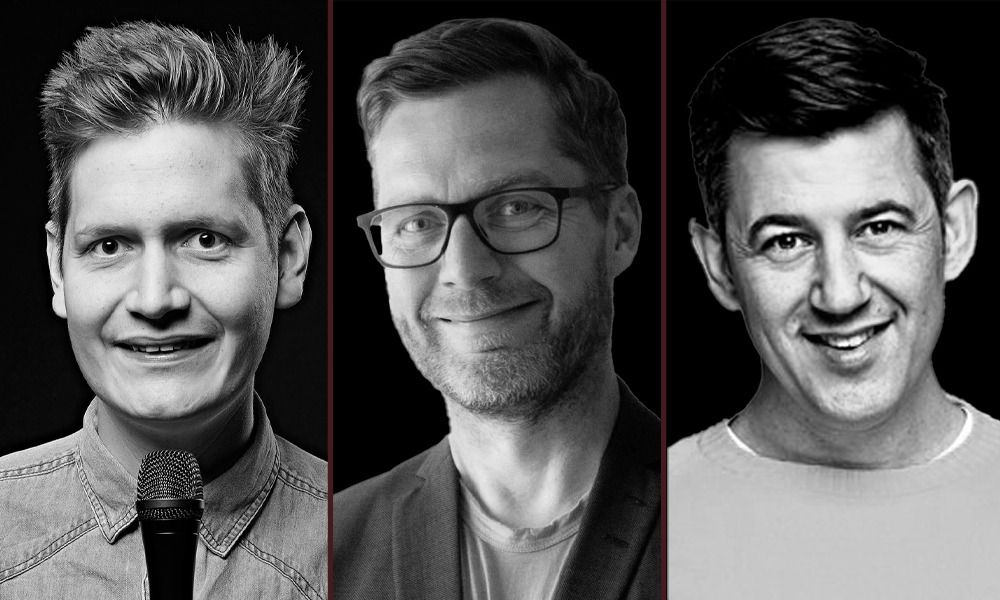 Comedy Laboratoriet: Olav Lundsgaard, Lasse Rimmer & Anders Fjelsted