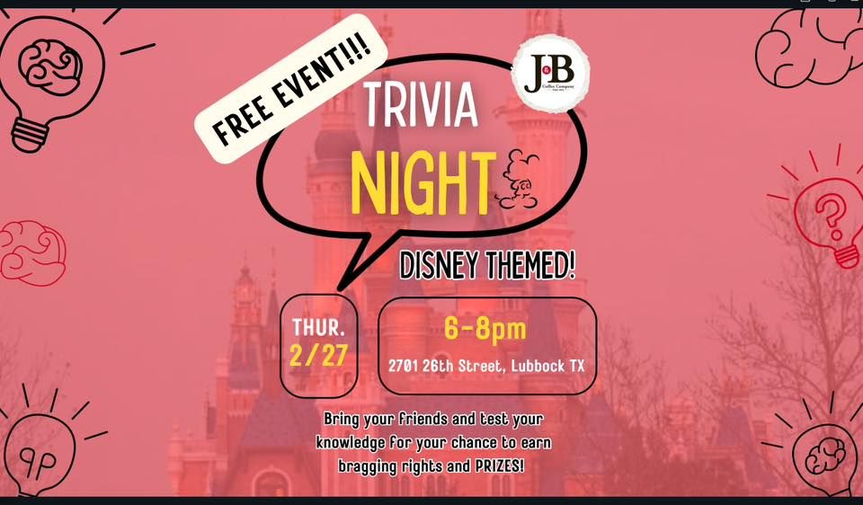 Disney Trivia Night!