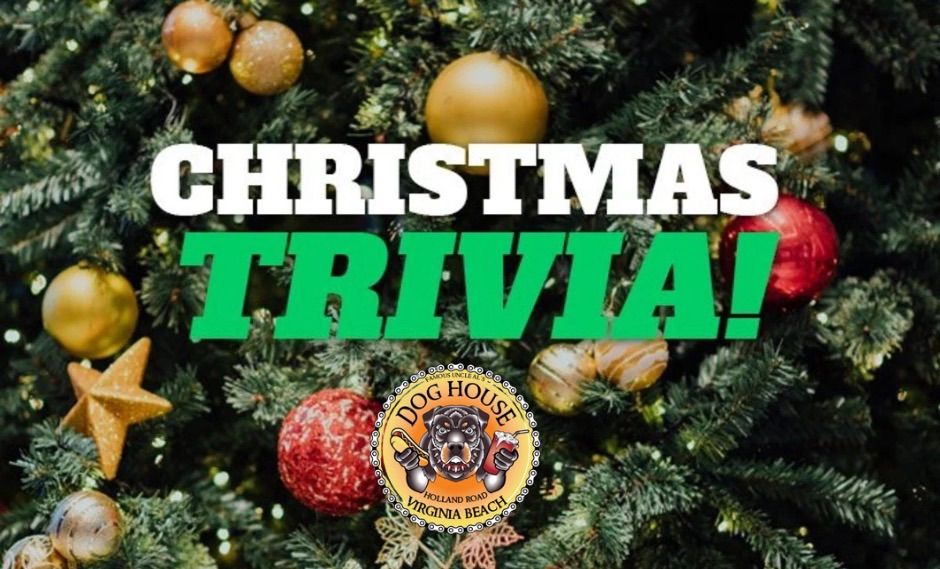 Christmas Trivia Night! 