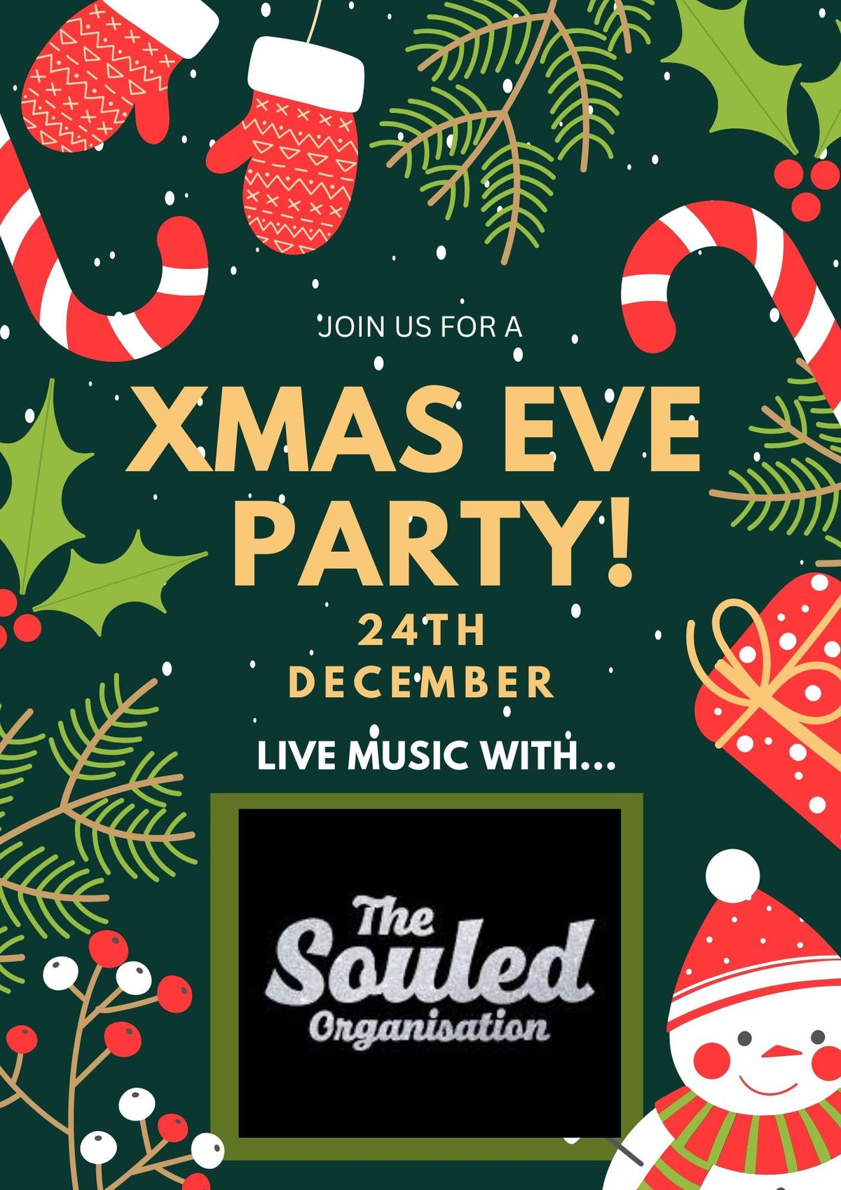 Christmas Eve Live Music - Souled Organisation