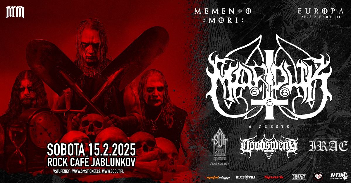 MARDUK (SWE), DOODSWENS (NL) + support - ROCK CAF\u00c9 JABLUNKOV - CZ 