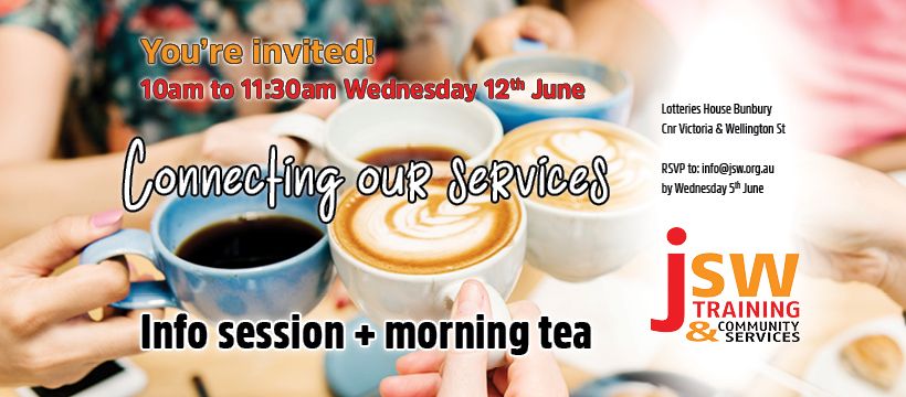 Connecting Our Services - Info and Morning Tea