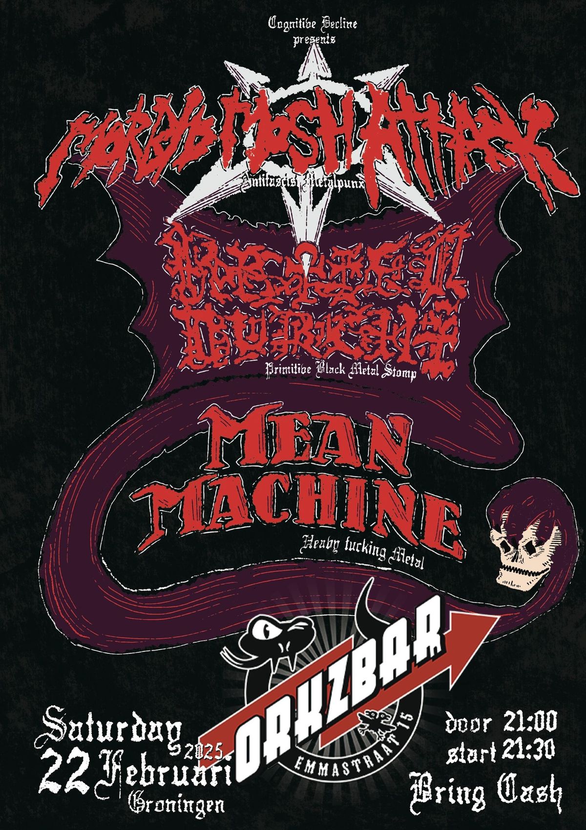 Mean Machine & Rattenburcht & Morbid Mosh Attack