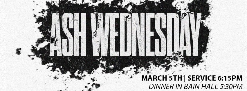 Ash Wednesday Dinner & Serivce