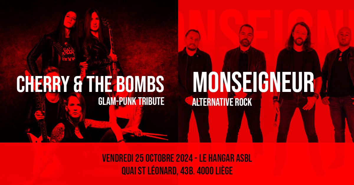 CONCERTS MONSEIGNEUR + CHERRY & THE BOMBS