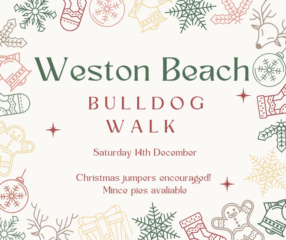 South West (Weston Beach) Bulldog Walk for GBSR UK