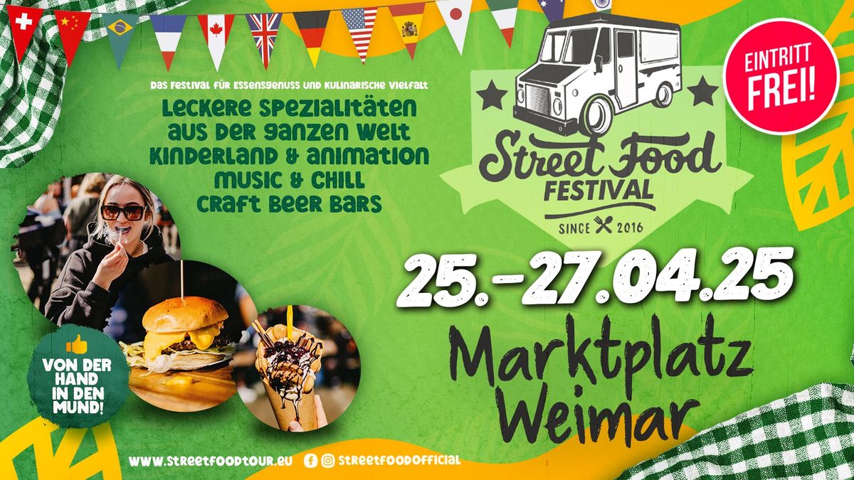 Street Food Festival Weimar 2025 - Eintritt Frei