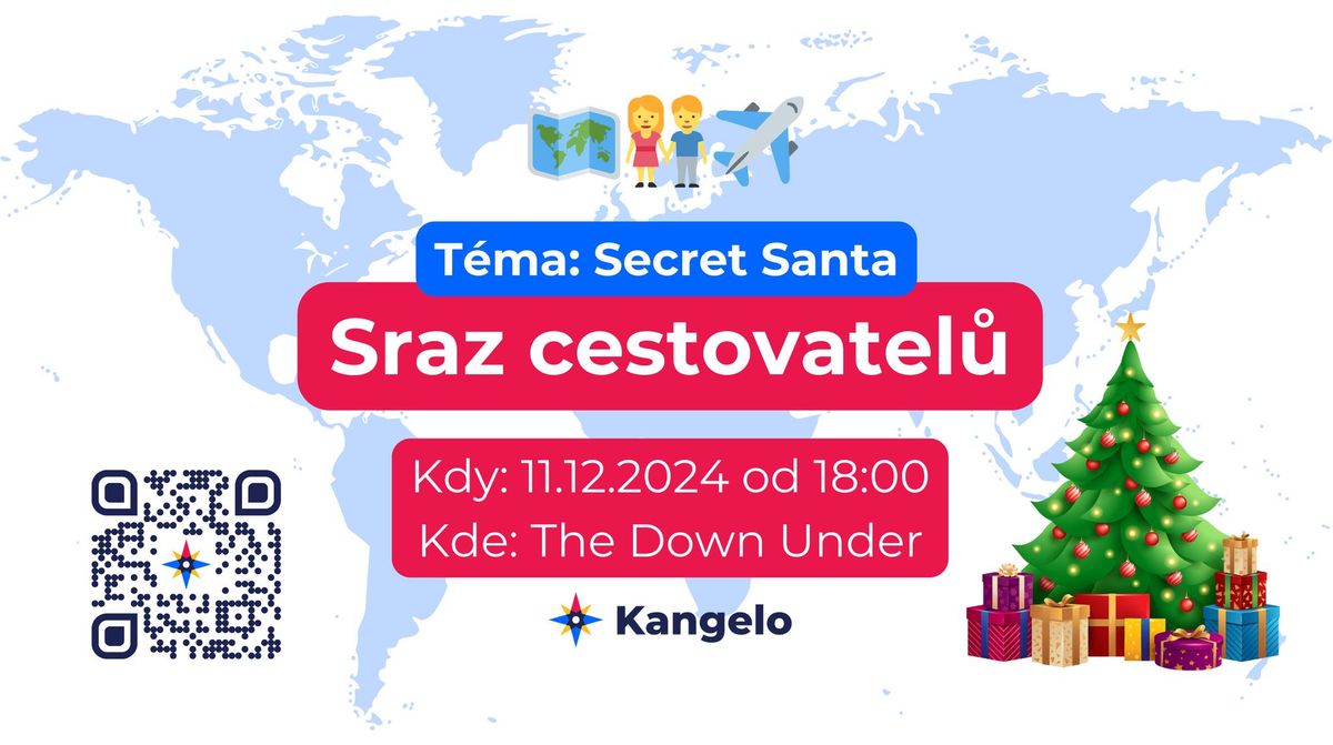 Sraz cestovatel\u016f \u010d. 78 - Pivko & pokec | Praha | T\u00e9ma: Secret Santa