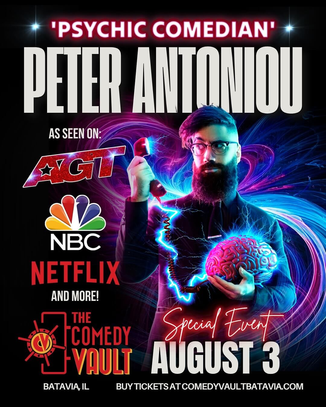 Peter Antoniou at Punch Line Houston