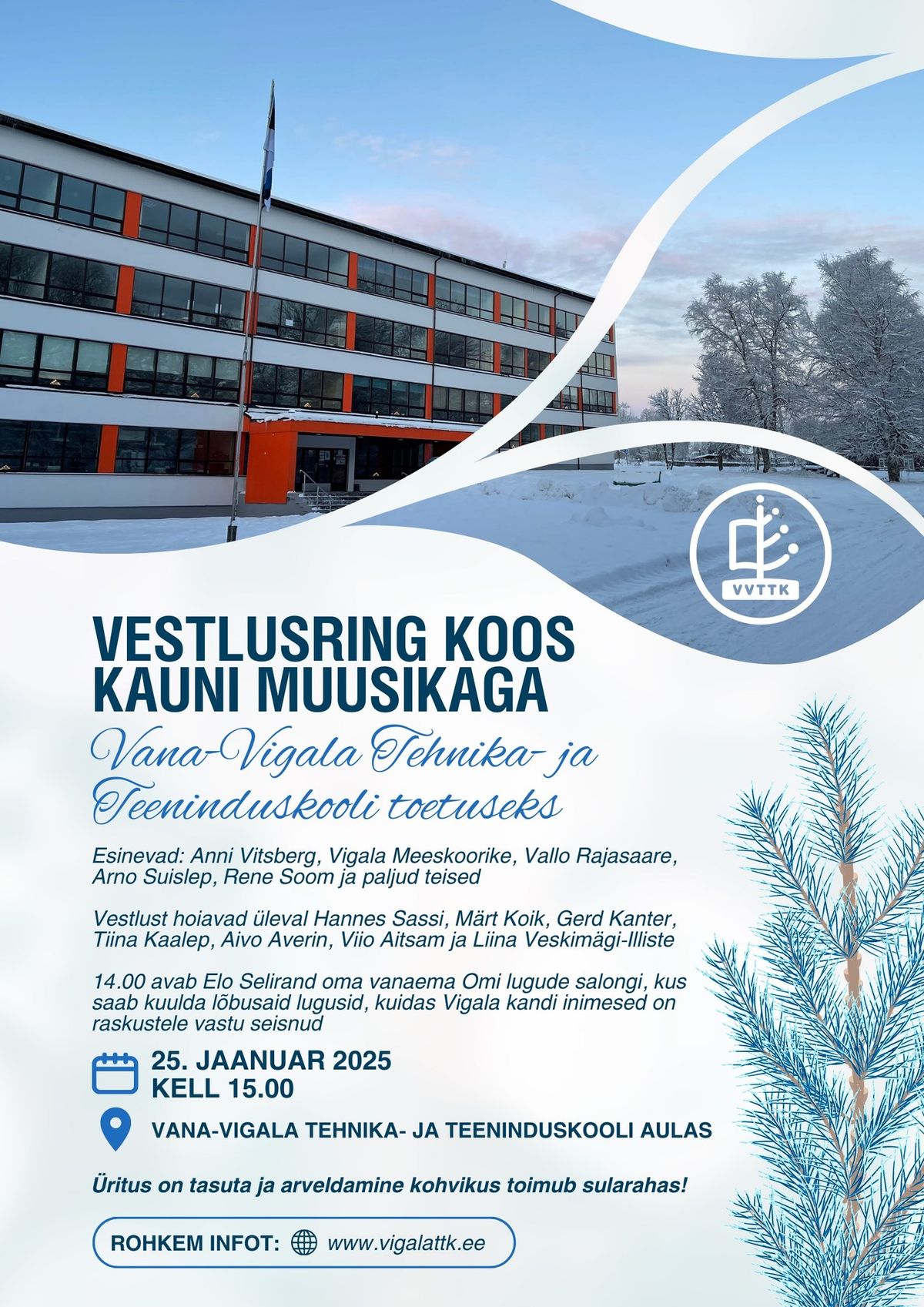 Vestlusring koos kauni muusikaga 