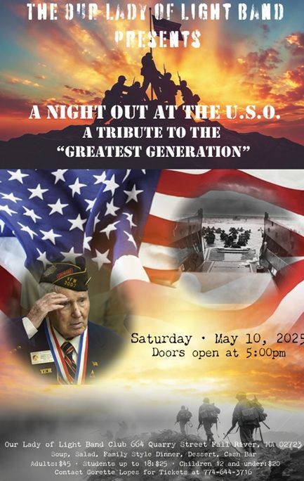 \u2728 A Night Out at the U.S.O. \u2728 \u2013 A tribute to the Greatest Generation!