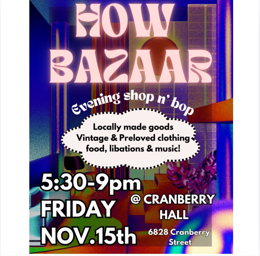 HOW BAZAAR! NOV.15th \ud83c\udf89