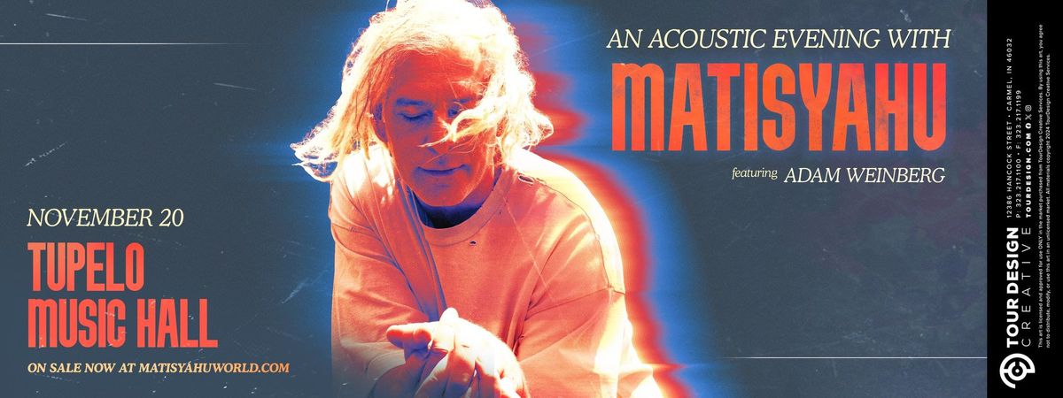 Matisyahu at Tupelo Music Hall