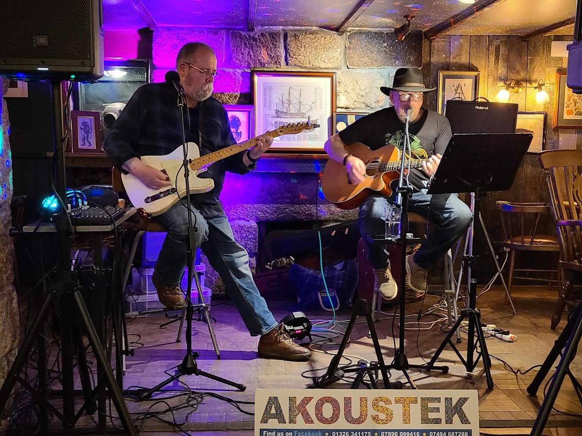 Akoustek live at the Harbour Inn !