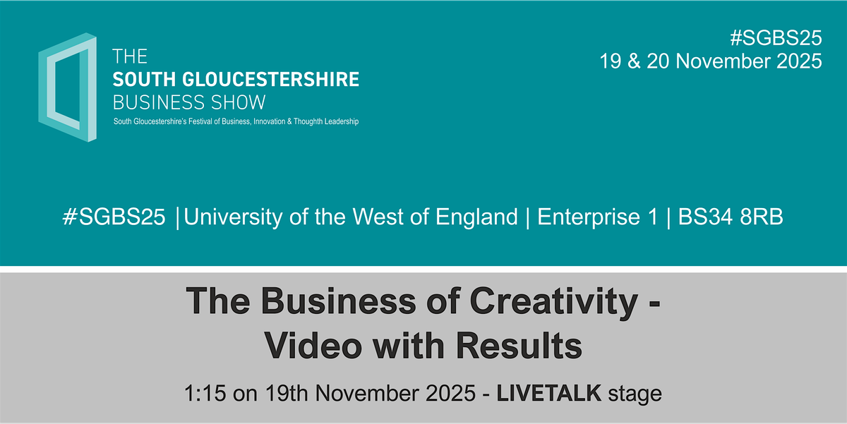 The Business of Creativity - Video With Results
