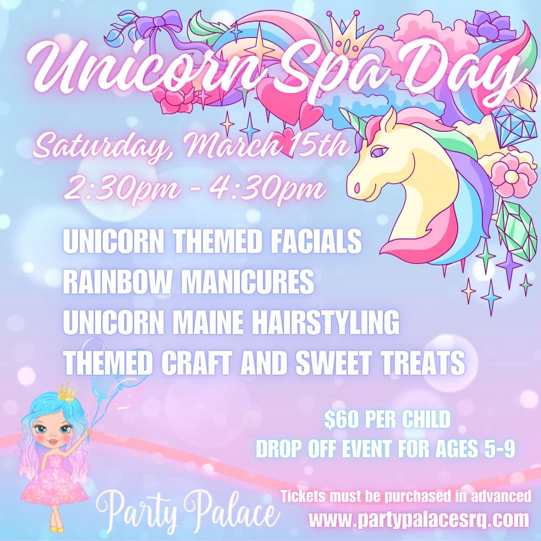 Unicorn Spa Day