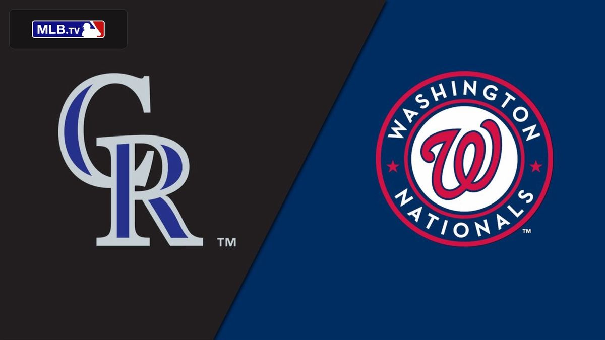 Colorado Rockies vs. Washington Nationals