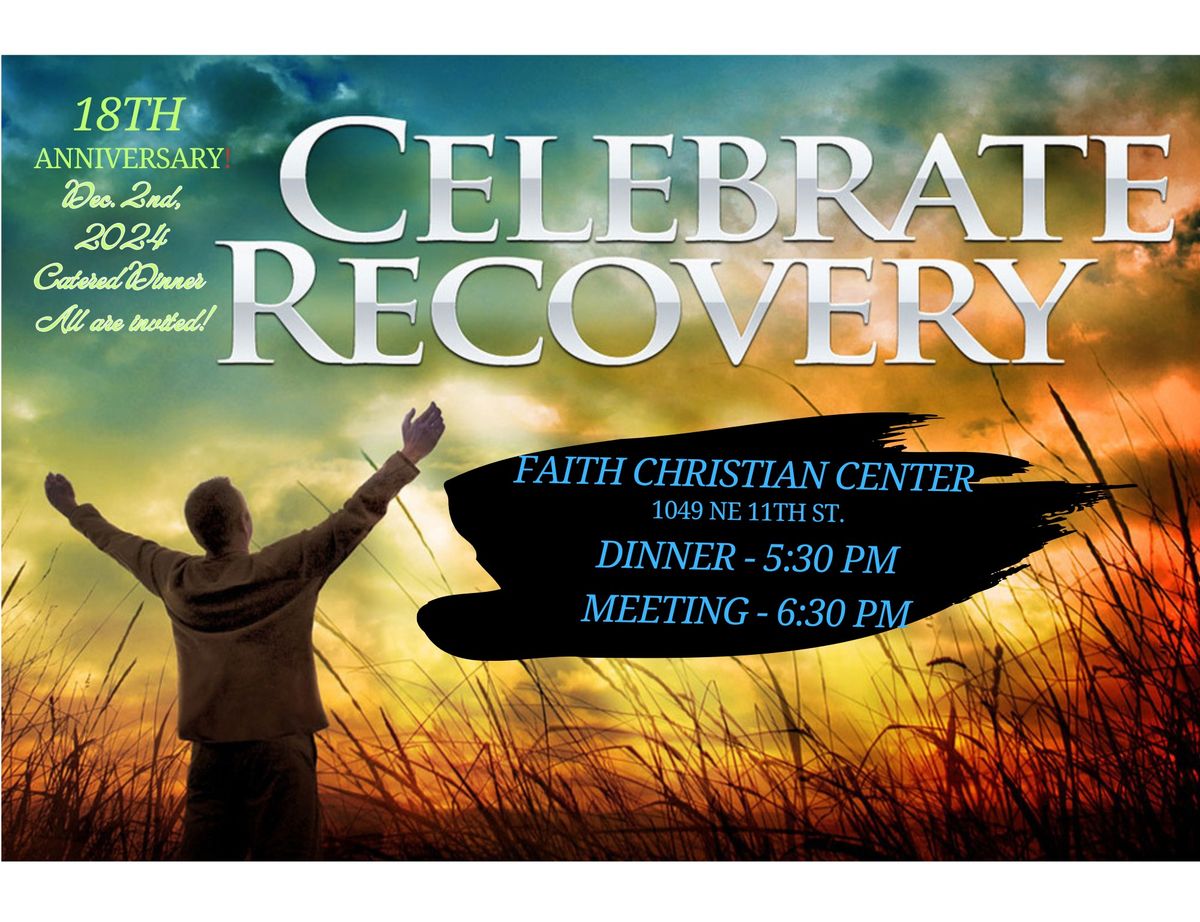 Celebrate Recovery 18 Year Anniversary