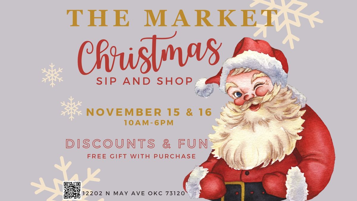 The Market OKC Christmas Sip and Shop