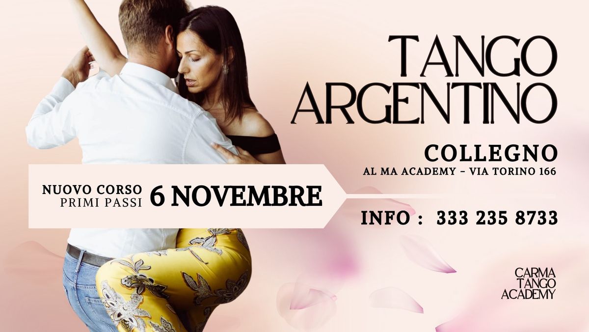 CORSO PRIMI PASSI di TANGO ARGENTINO - Collegno