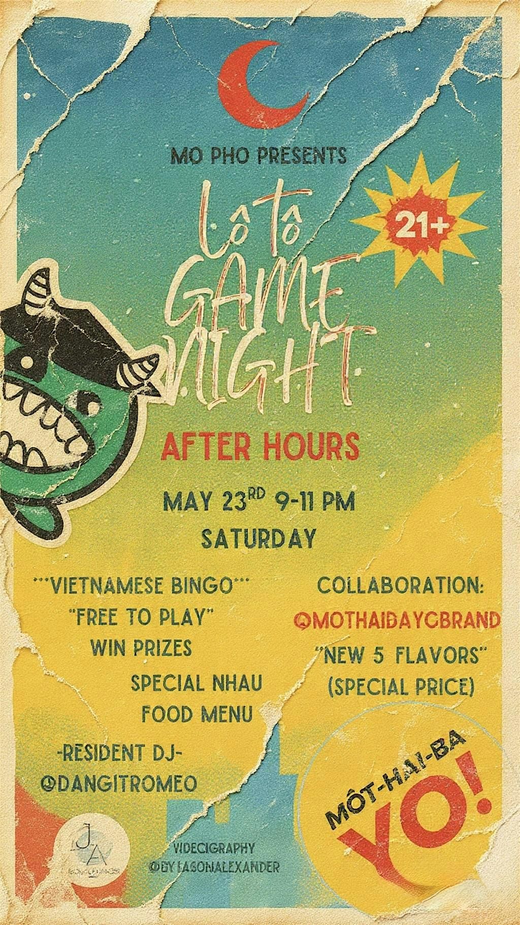Mo Pho Presents : LOTO GAME NIGHT