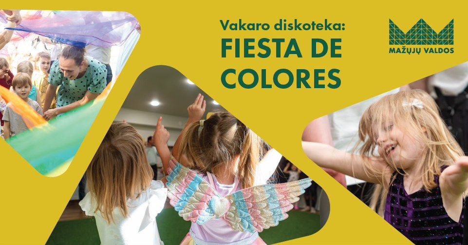 Vakaro diskoteka: Fiesta de Colores 