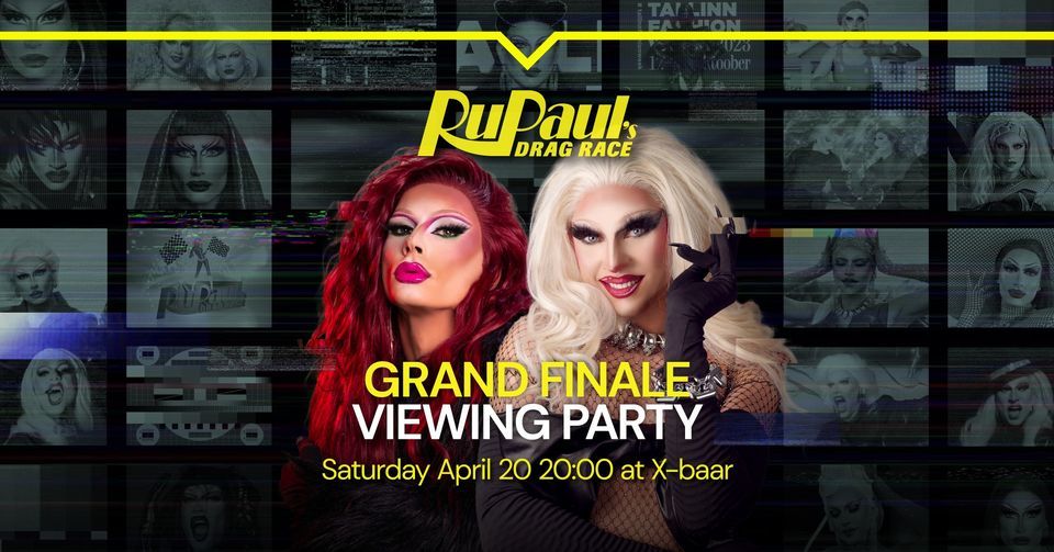 Drag Race S16 Finale viewing party with Nordika & Vilita