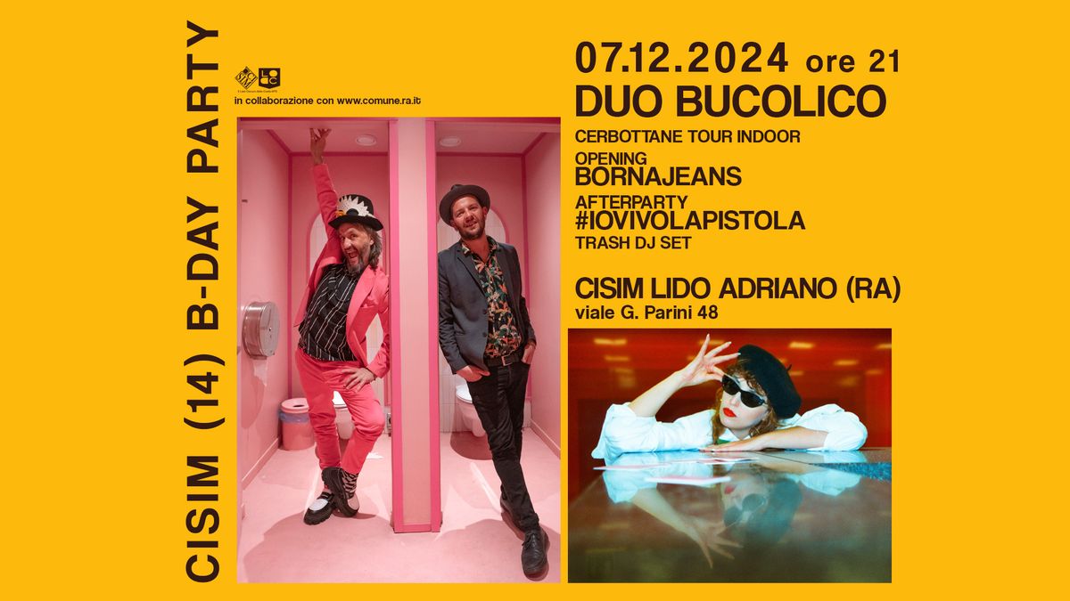 (14) B-Day Party \u2013 day 2 | Duo Bucolico + BornaJeans | #iovivolapistola