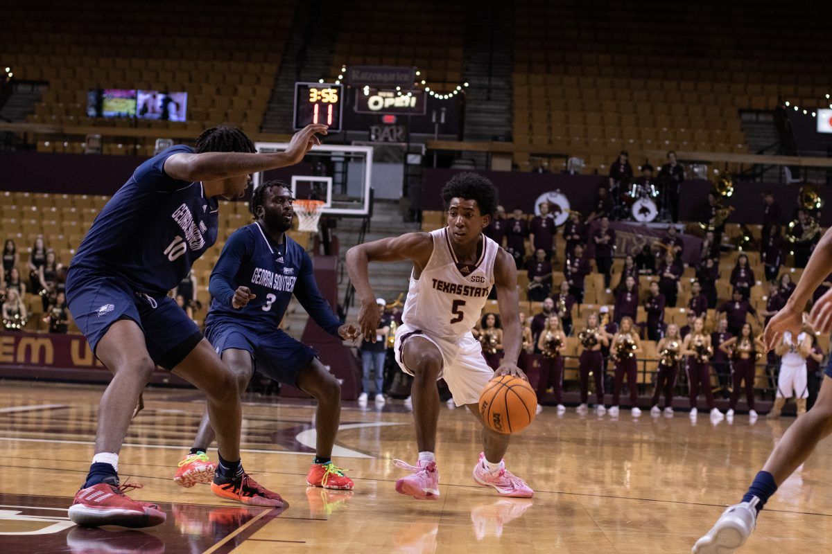 Georgia Southern Eagles at Texas State Bobcats Mens Basketball