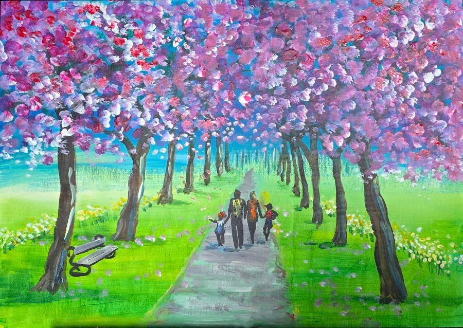 HARROGATE Paint Party, Spring Symphony