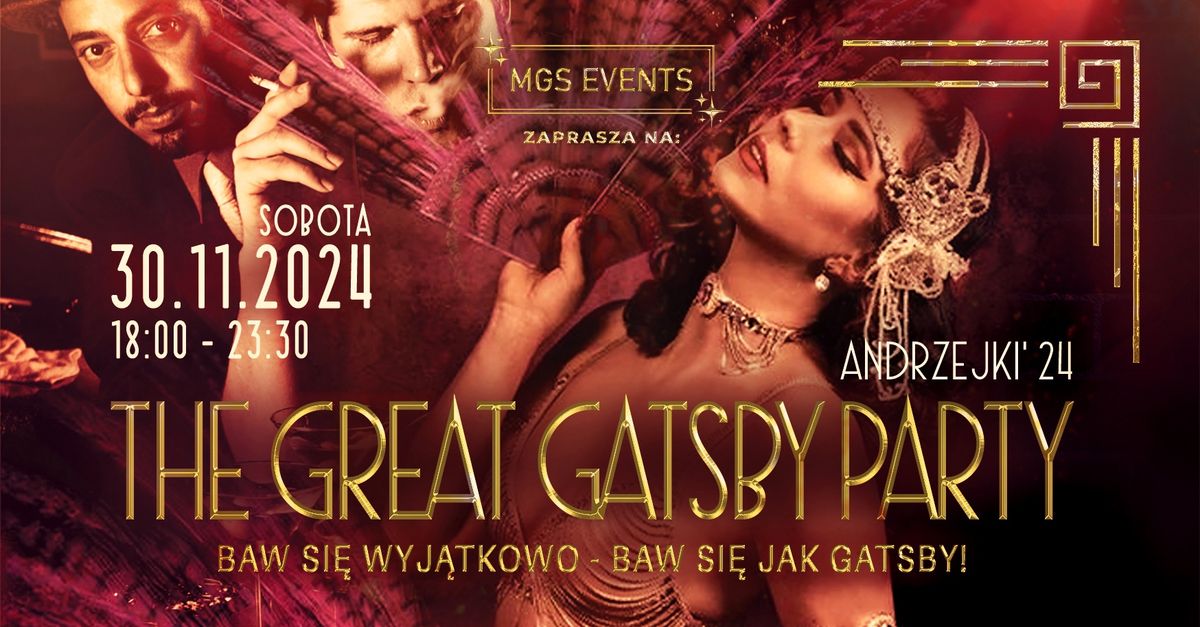 THE GREAT GATSBY PARTY \ud83c\udf78 ZABAWA ANDRZEJKOWA \u2b50\ufe0f WALSALL