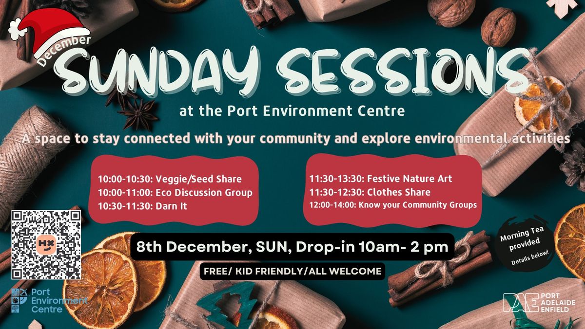 December Sunday Session- Special Festive Activities