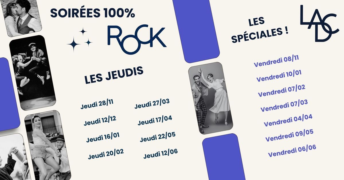 Soir\u00e9e 100% ROCK au LADC !