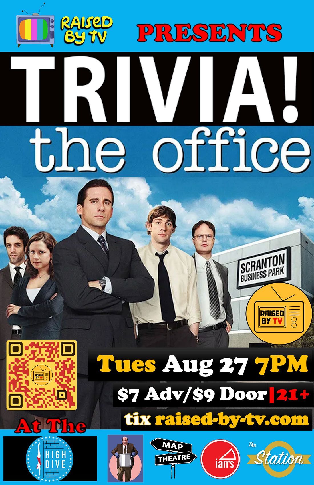 Raised By TV - The Office Trivia at Clock-Out Lounge