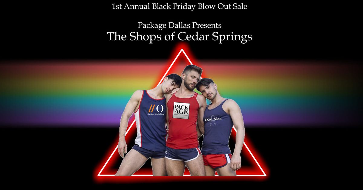 Shops of Cedar Springs: Black Friday