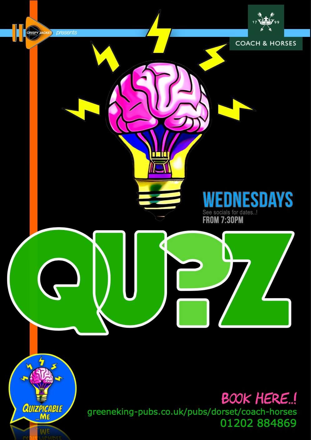 Wednesday Quiz Nights with cK at The Coach & Horses