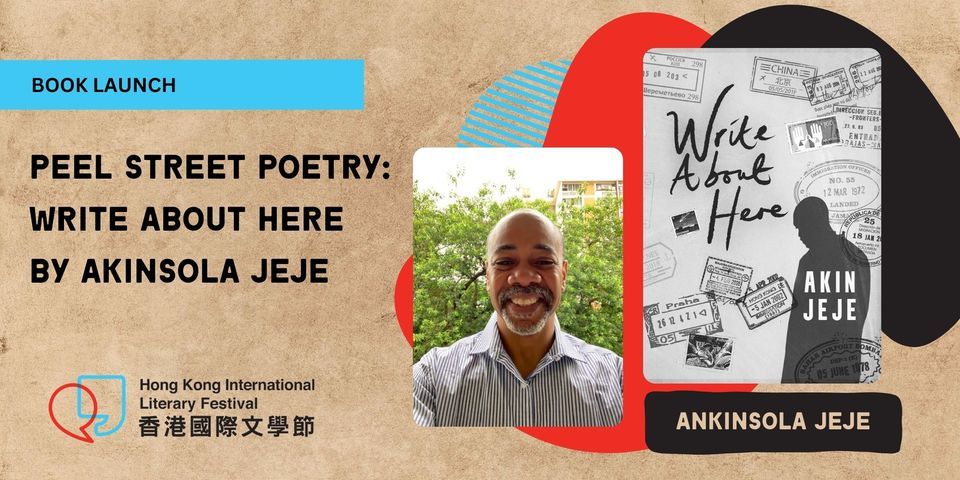 Book Launch - Write About Here by Akin Jeje